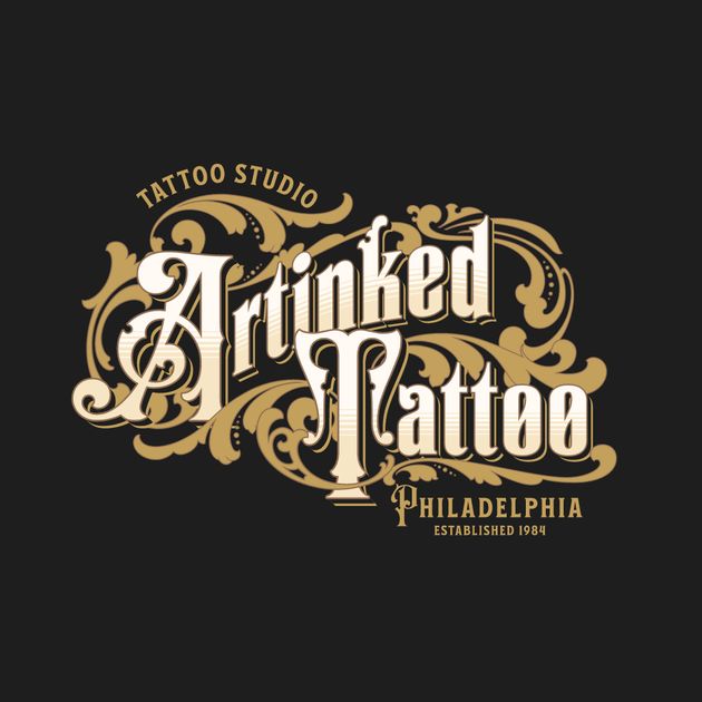 Artinked Tattoo Studio Logo Design Template — Customize it in Kittl