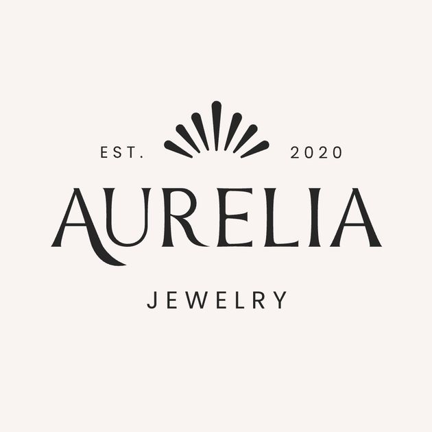 Aurelia Jewelry Logo Design Template — Customize it in Kittl