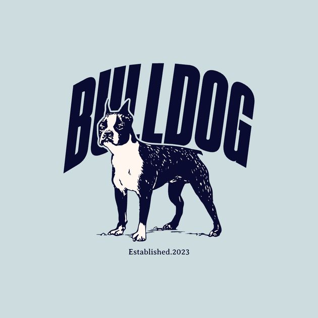 BULLDOG LOGO Logo Design Template — Customize it in Kittl