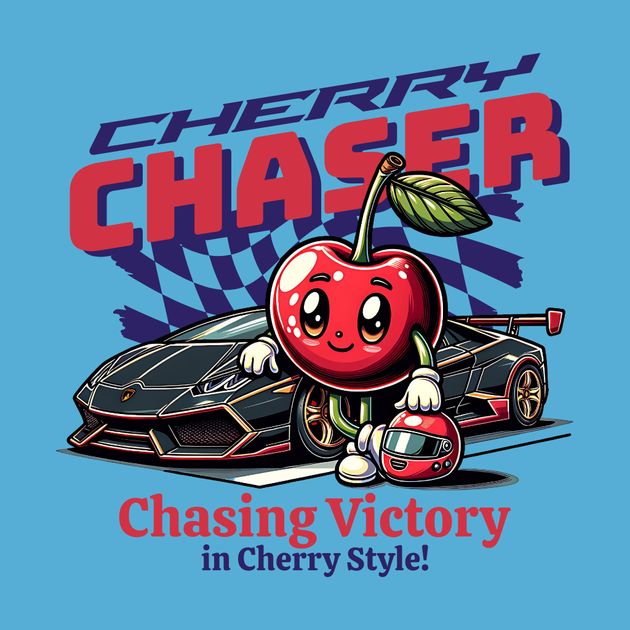 Cherry Chaser Design Template — Customize it in Kittl