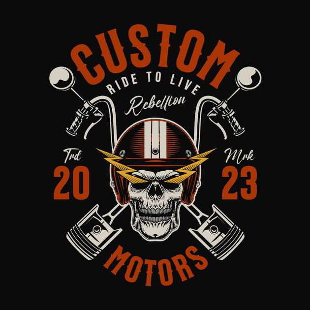 Custom Motors T-Shirt Design Template — Customize it in Kittl