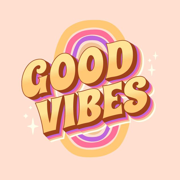 Good Vibes - Retro T-Shirt Design Template — Customize it in Kittl