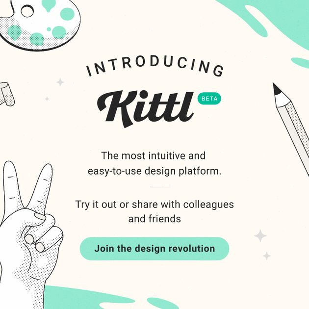 Introducing Kittl Label Design Template — Customize it in Kittl