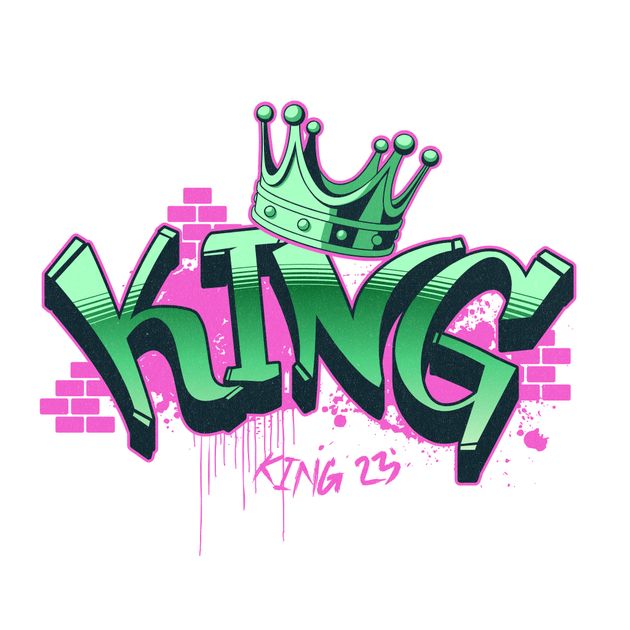 drawings of graffiti words king