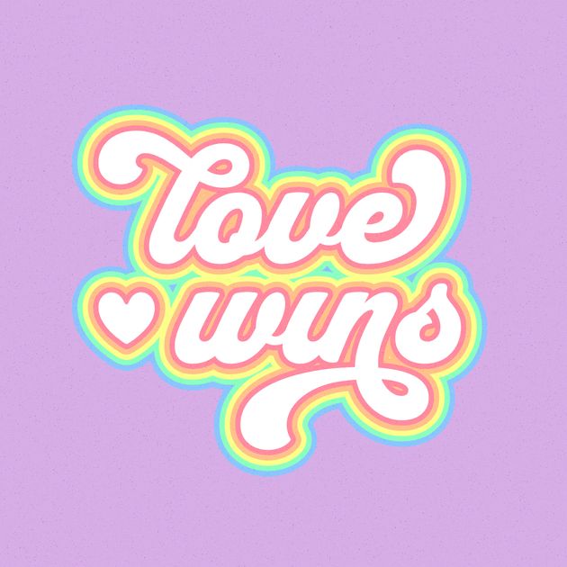 Love Wins - Pastel T-Shirt Design Template — Customize it in Kittl