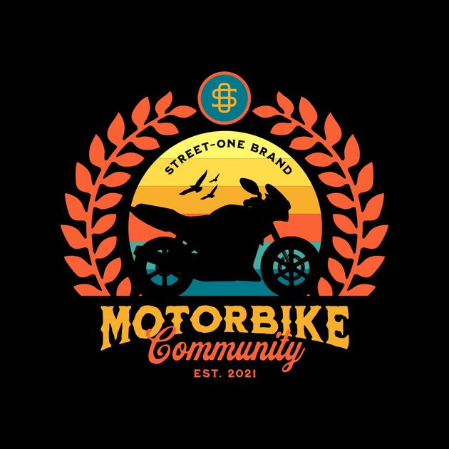 MOTOR CLUB BORN TO RIDE T-Shirt Design Template — Customize it in Kittl
