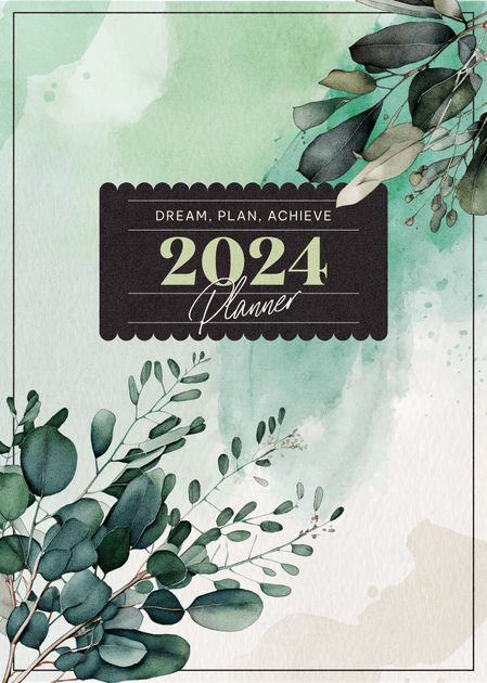 Planner Design 1 Cover Design Template — Customize it in Kittl