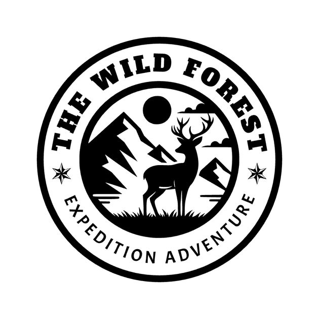 The Wild Forest Logo Design Template — Customize it in Kittl