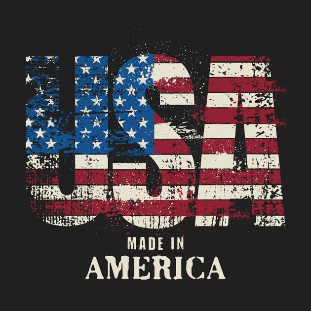 USA Made in America T-Shirt Design Template — Customize it in Kittl