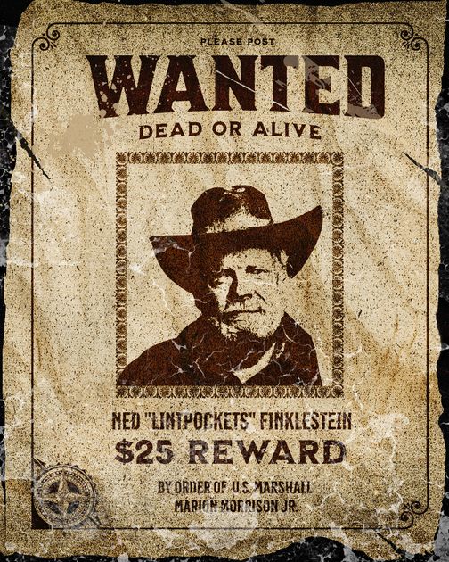 Premium Vector  Western wanted dead or alive vintage poster
