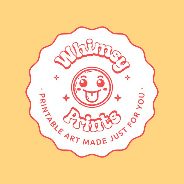 Whimsy Indesign Whimsy Prints Design Template — Customize it in Kittl