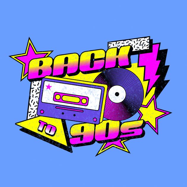Back to 90s T-Shirt Design Template — Customize it in Kittl