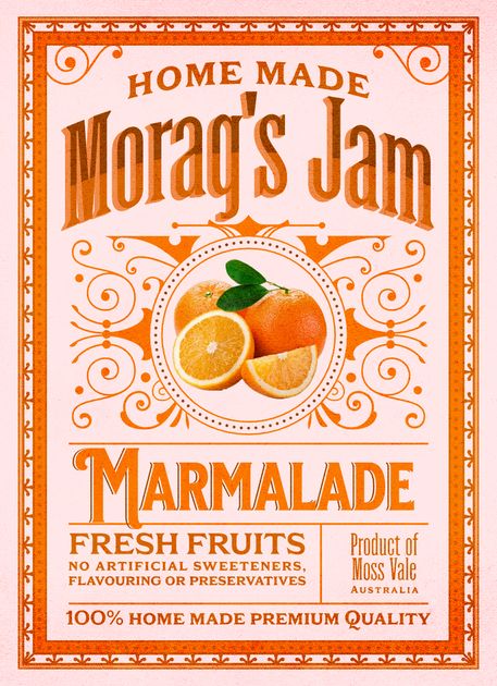 Marmalade Label Label Design Template — Customize It In Kittl