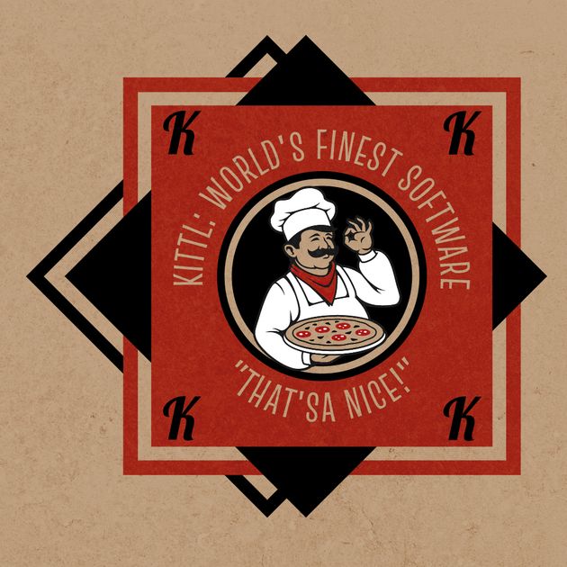 Retro Pizza Box - Chef Label Design Template — Customize it in Kittl