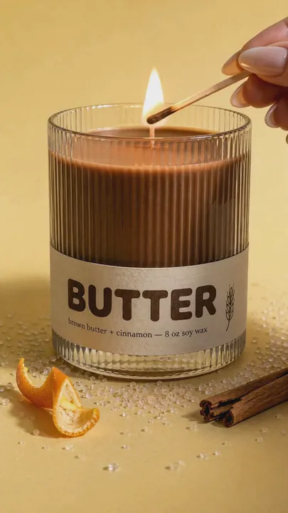 SUBJECT: A BUTTER brown butter + cinnamon soy wax ...